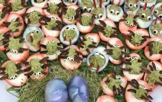 HALLOWEEN CATERING MENU Deviled eggs