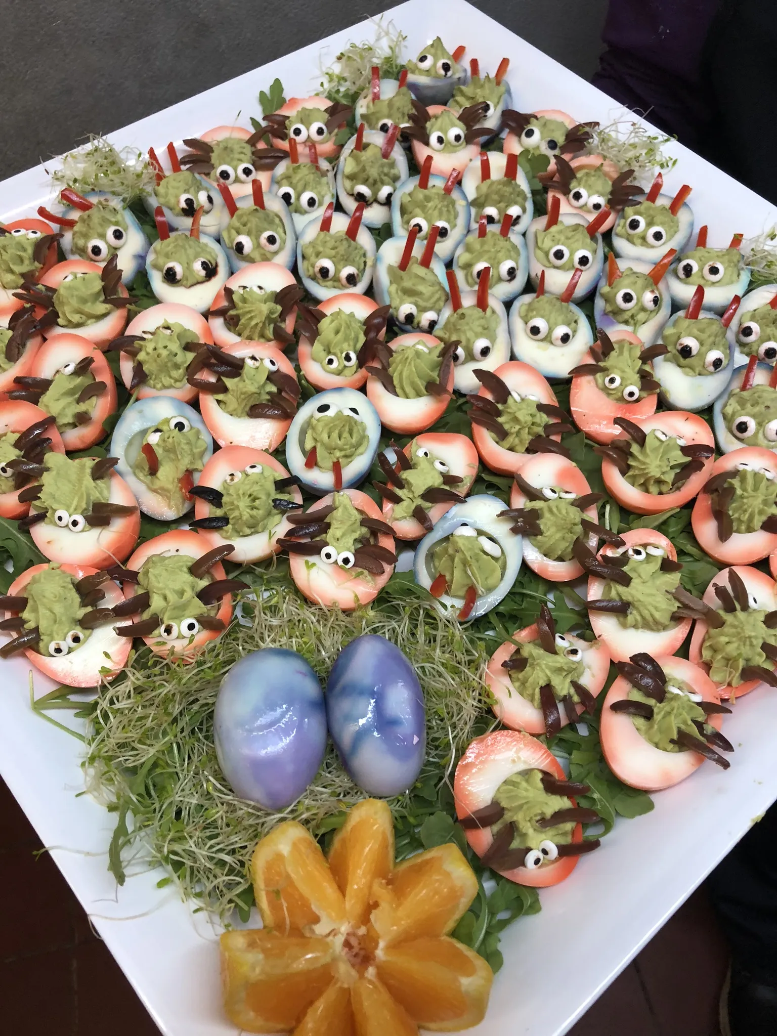 HALLOWEEN CATERING MENU Deviled eggs