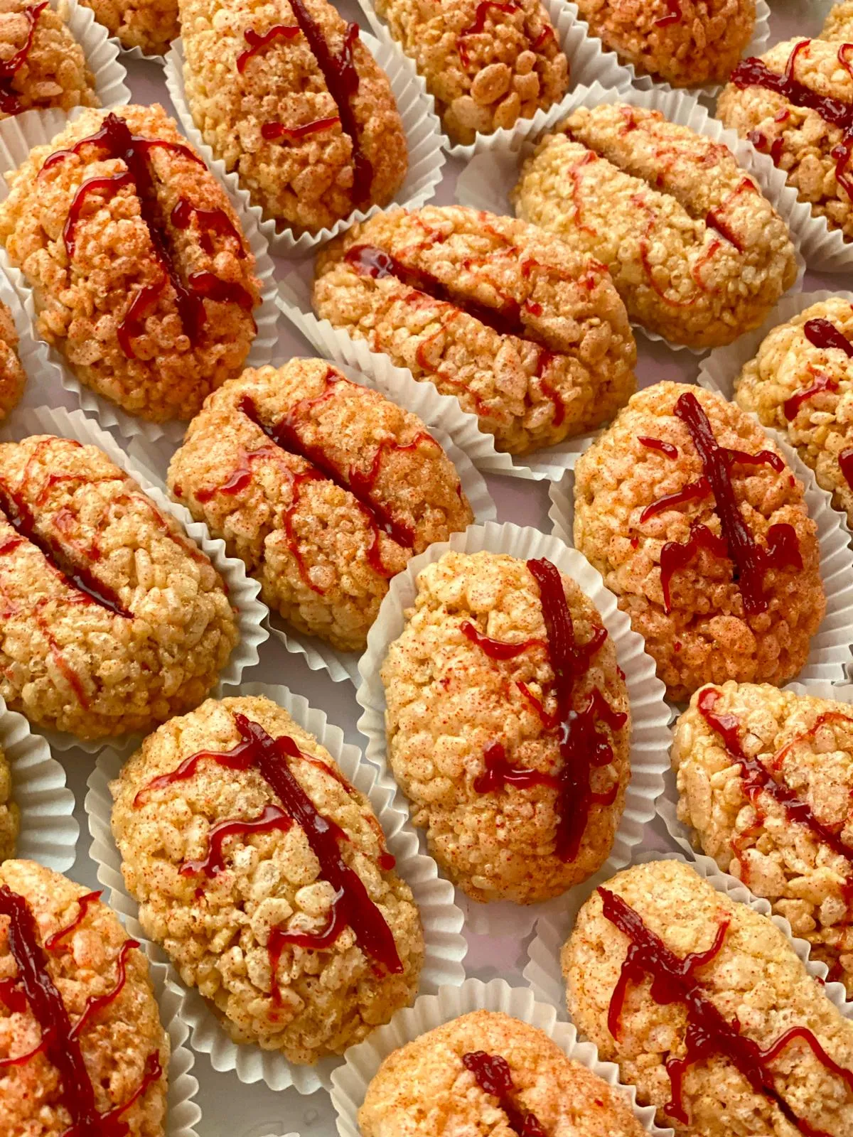 HALLOWEEN CATERING MENU Rice Crispies Brains