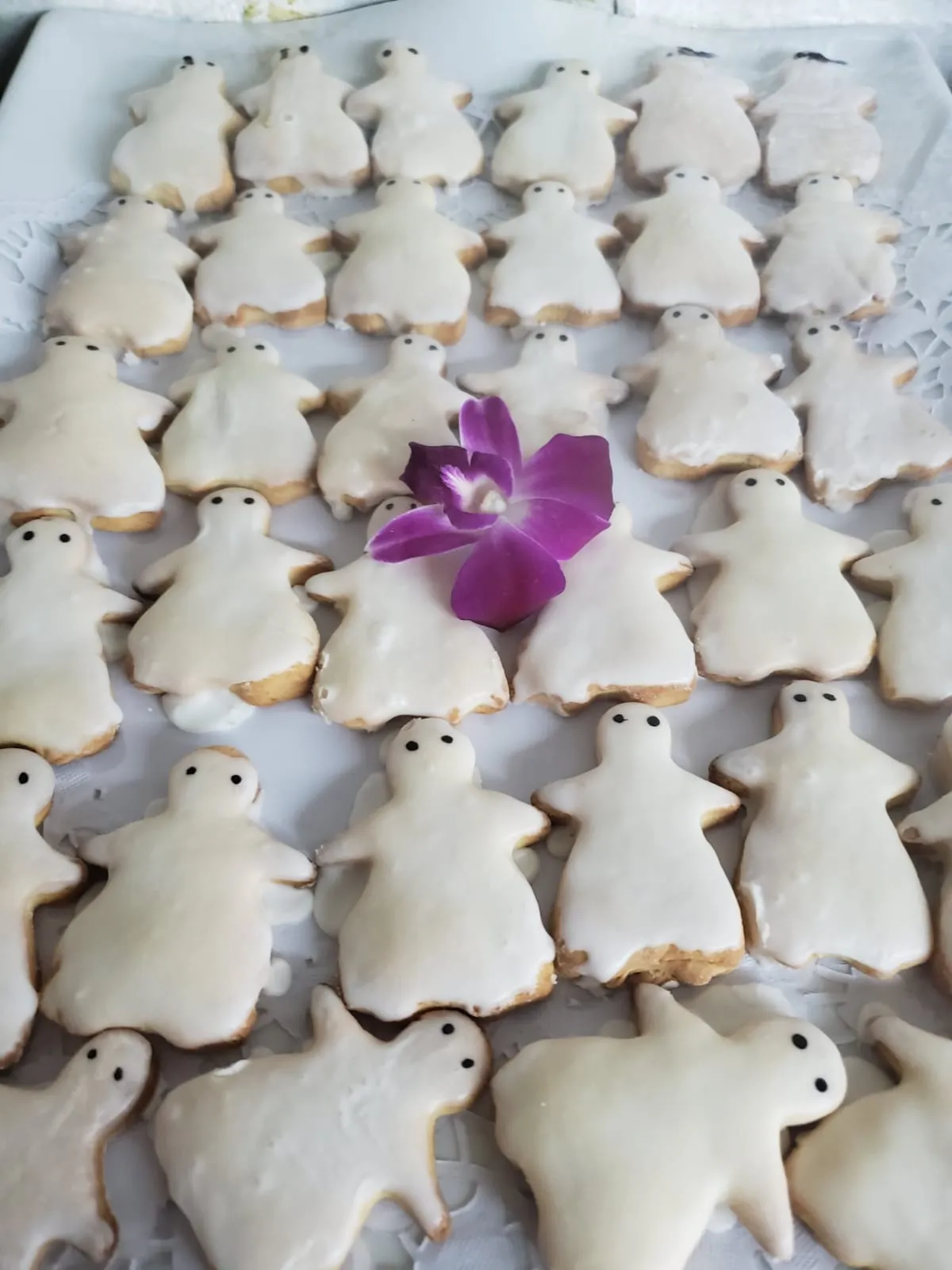 Halloween catering menu Ghost Halloween Cookie