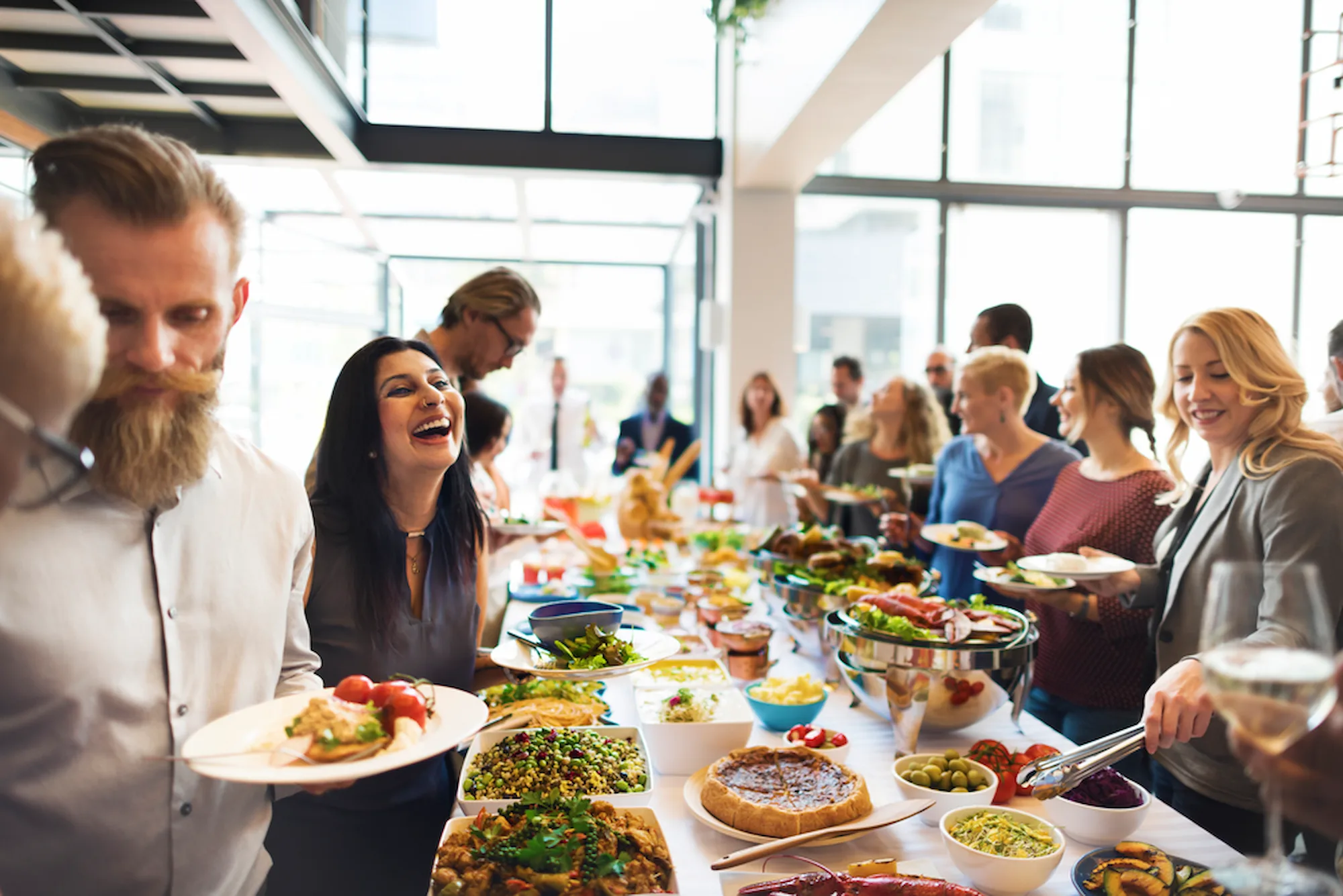 Build Your Own Lunch Buffet Catering