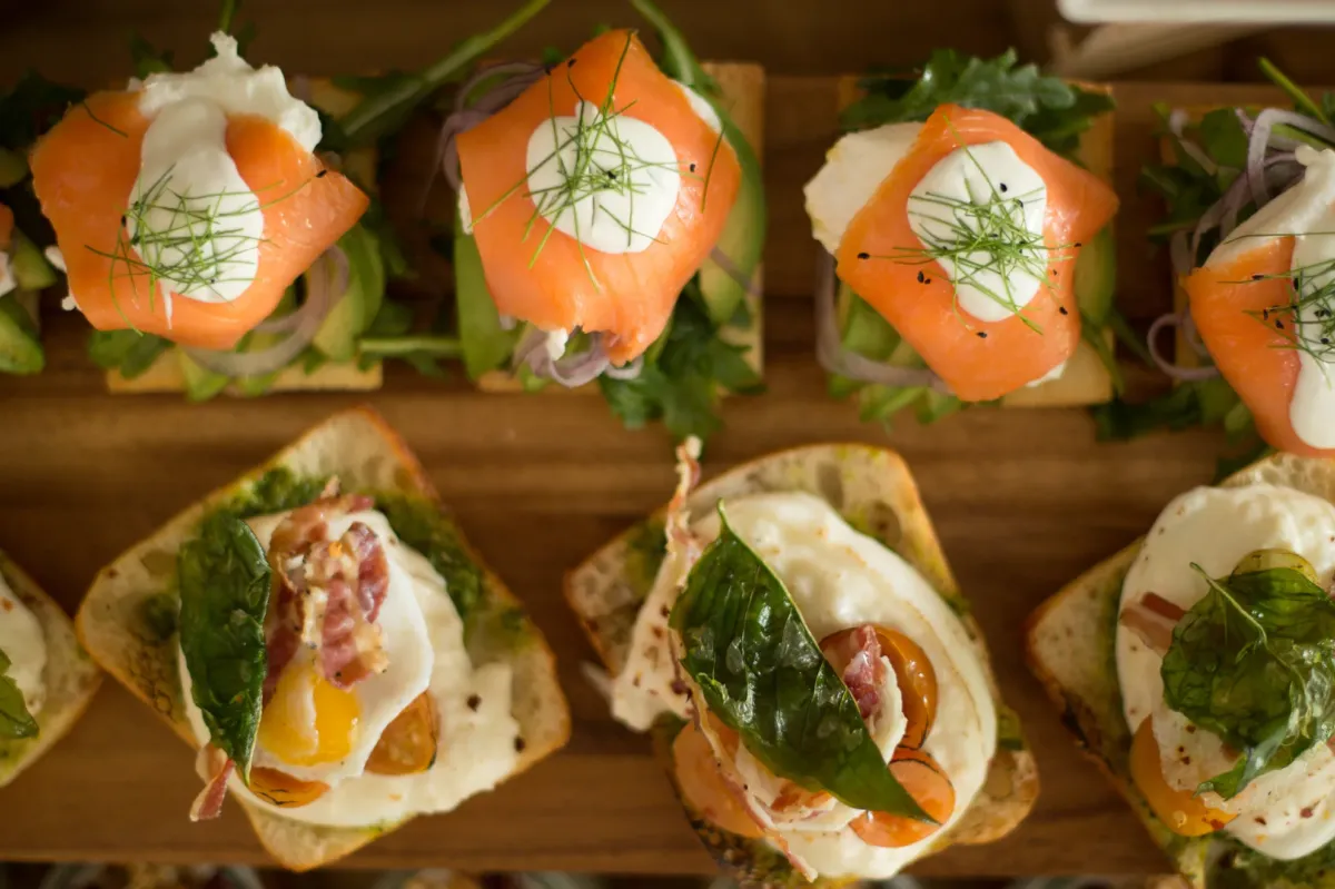 Light Summer Catering Menu